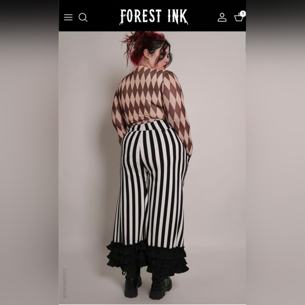 Forest Ink Pierrot Bishop Bloomer Pants - Picture 6 of 7